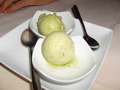 Basil Sorbet with Red Fruits Toscano s Best Quality Best Service