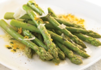 Asparagus with Lemon Thyme Butter