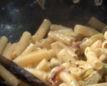 Artichoke and Guanciale Pasta