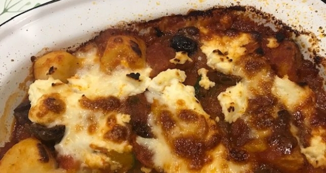 Baked Gnocchi with Pumpkin and Ricotta