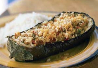 Baked Eggplant with Oregano