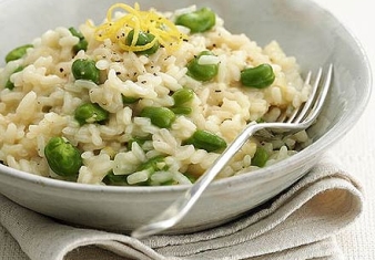 BroadBean, Leek & Rocket Risotto