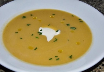 Fennel and celeriac soup