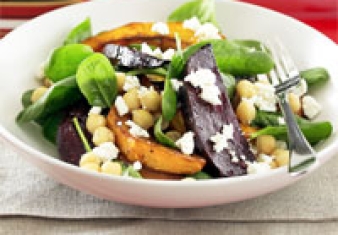 Chickpea, Beetroot & Pumpkin salad